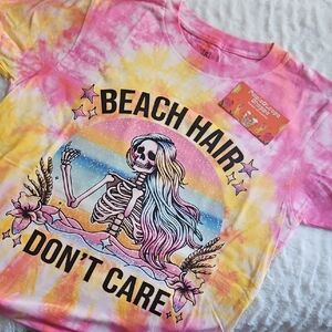 George Pink and Yellow Tie-Dye Tee